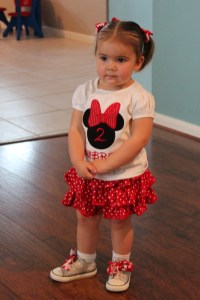My little Minnie Mouse