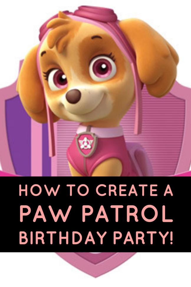 GiggleFish_how to create a paw patrol party