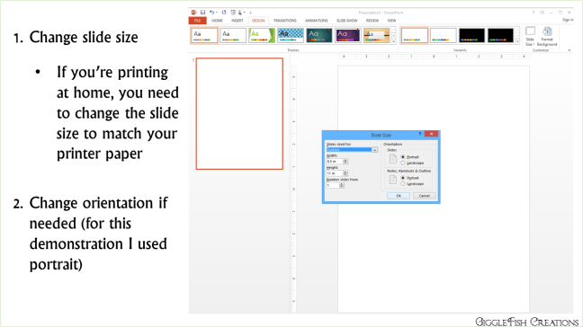 How to create a birthday banner using PowerPoint